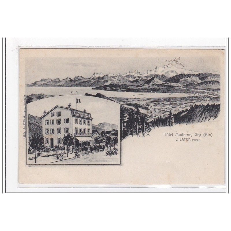 FRANCE : hotel moderne, gex - tres bon etat