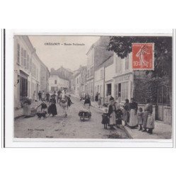 AISNE : CREZANCY : route nationale - tres bon etat