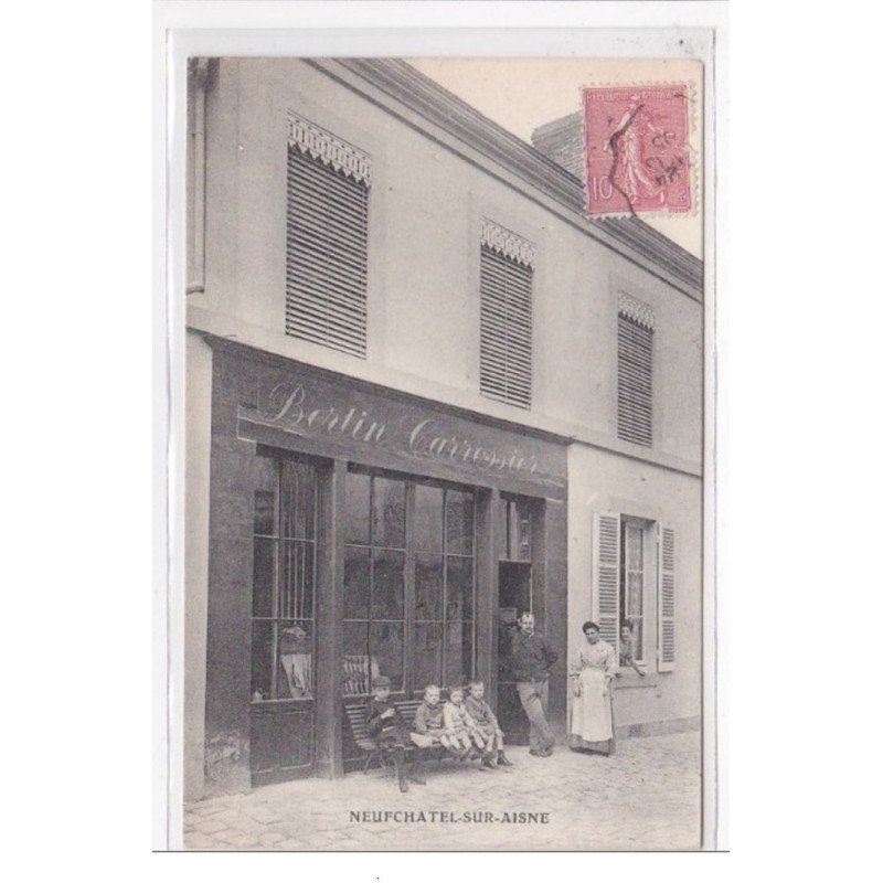 AISNE : NEUFCHATEL-sur-AISNE : bertin, carrossier - tres bon etat