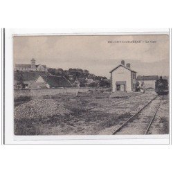 AISNE : OULCHY-le-CHATEAU : la gare - tres bon etat