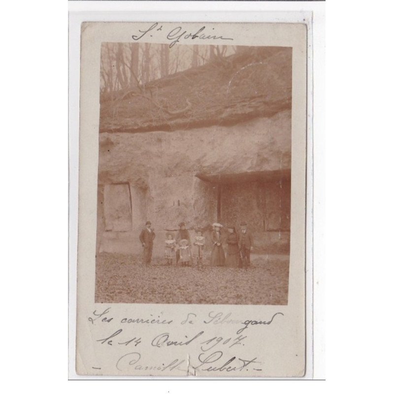 AISNE : SAINT-GOBAIN : carrieres sebourgand - etat