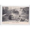 AISNE : SAINT-MICHEL : scene rustique - tres bon etat