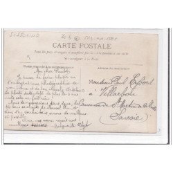 AISNE : SISSONNE : militaires - tres bon etat