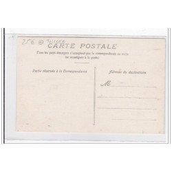 ALLIER : NERIS-les-BAINS : petit famille en promenade dans un coin du parc (toillée) - tres bon etat