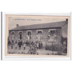 ALLIER : BEAULON : ecole publique de filles - tres bon etat