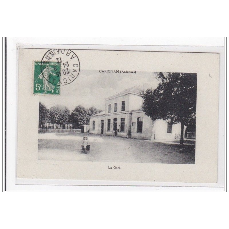 CARIGNAN : la gare - tres bon etat