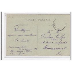 POURU-AUX-BOIS : l'eglise et la mairie - tres bon etat