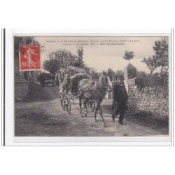 Ste-CROIX : obseques de M. maruéjouis, député de l'aveyron, ancien ministre - etat (décollée)
