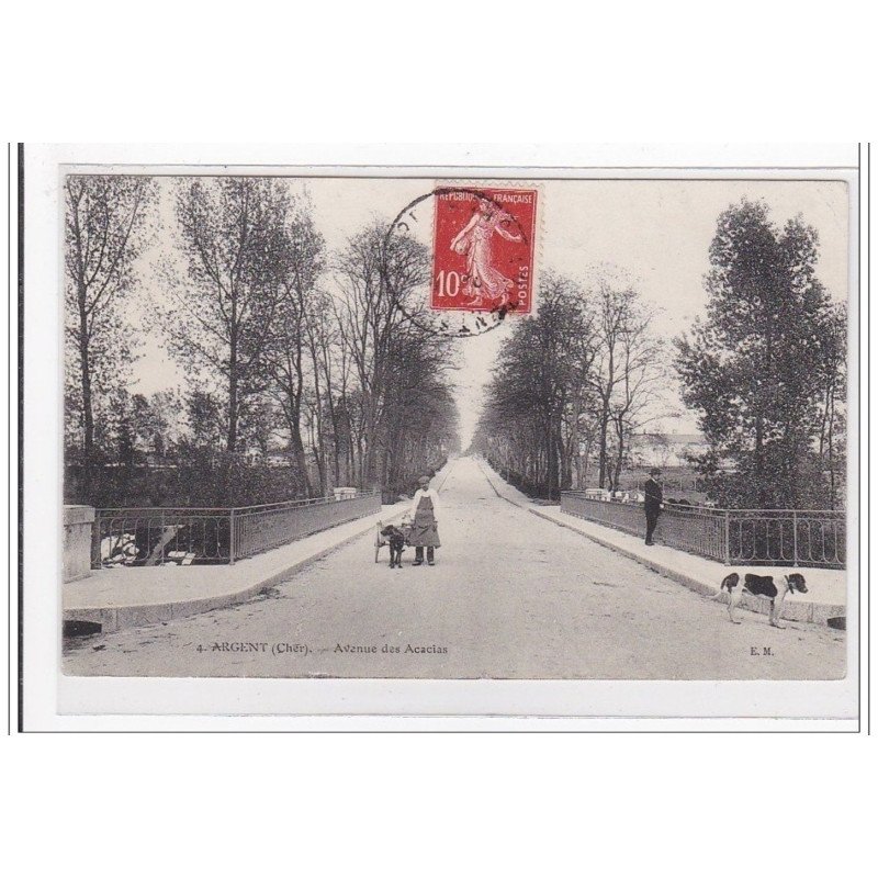 ARGENT : avenue des acacias (voiture a chien) - tres bon etat