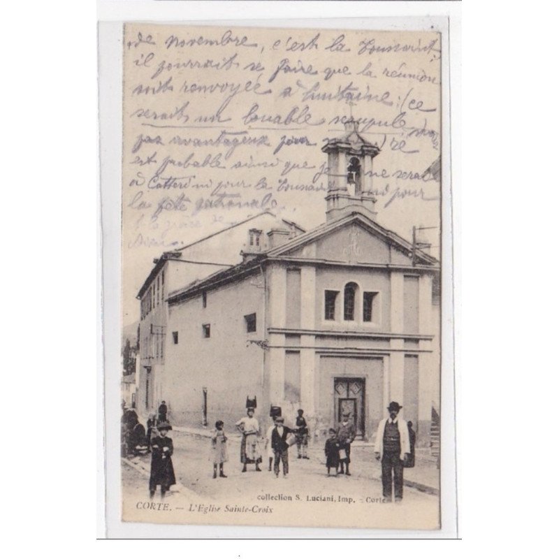 CORTE : l'eglise sainte-croix - tres bon etat