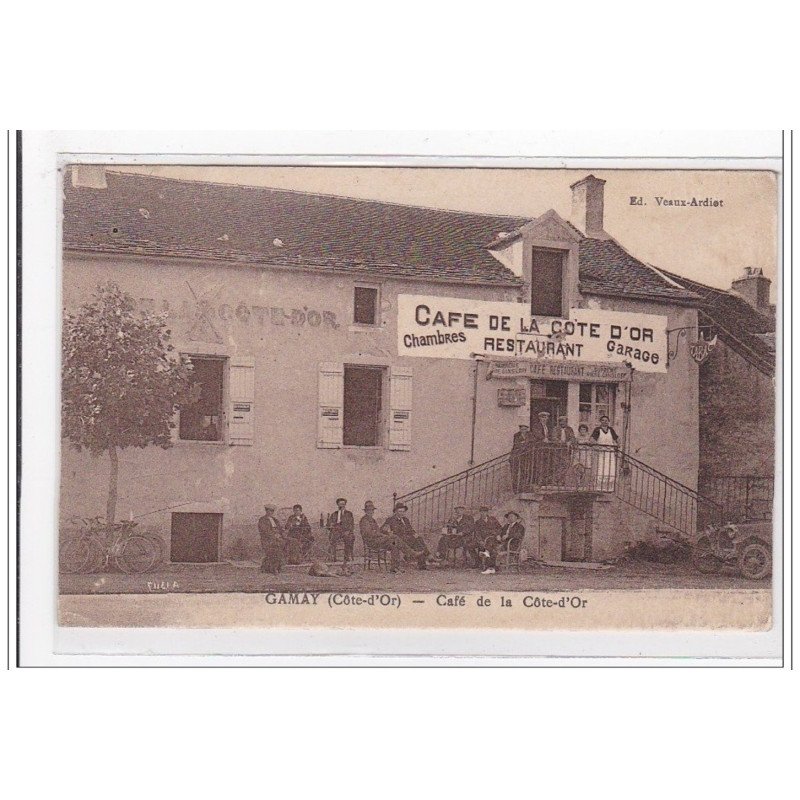 GAMAY : café de la cote-d'or, restaurant, chambres, garage - tres bon etat
