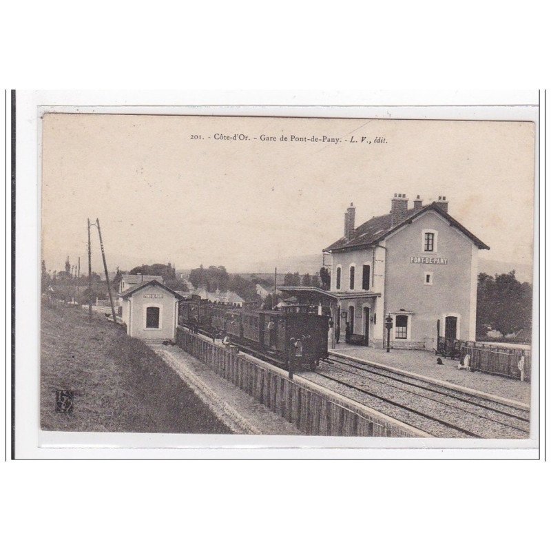 PONT-de-PANY : gare de pont-de-pany - tres bon etat