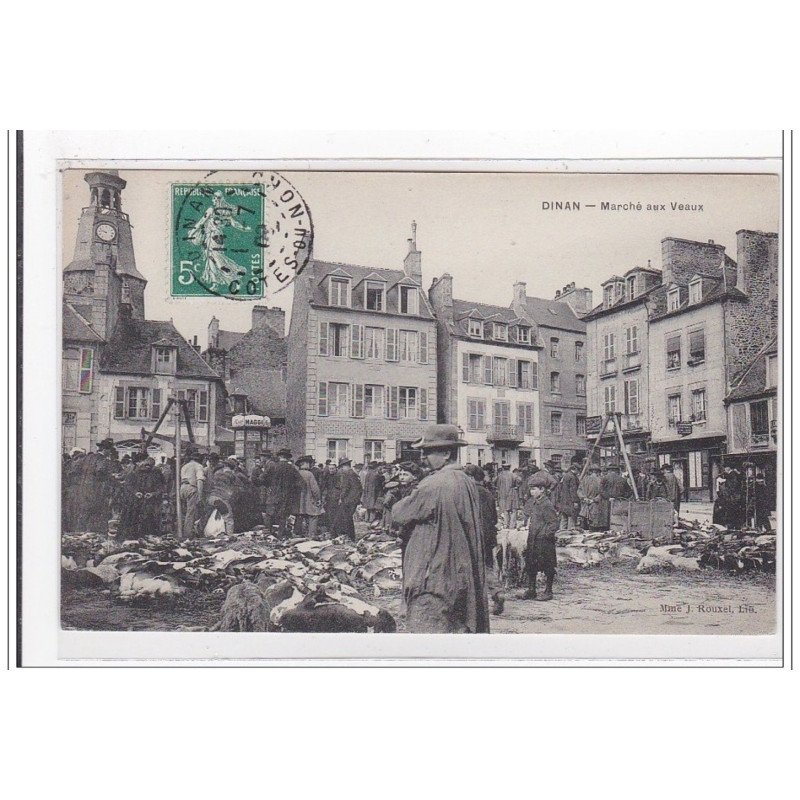 DINAN : marché aux veaux - tres bon etat