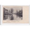VOUJAUCOURT : 11 janvier 1910, 3e jour de l'inondation, quartier de la fonderie - tres bon etat