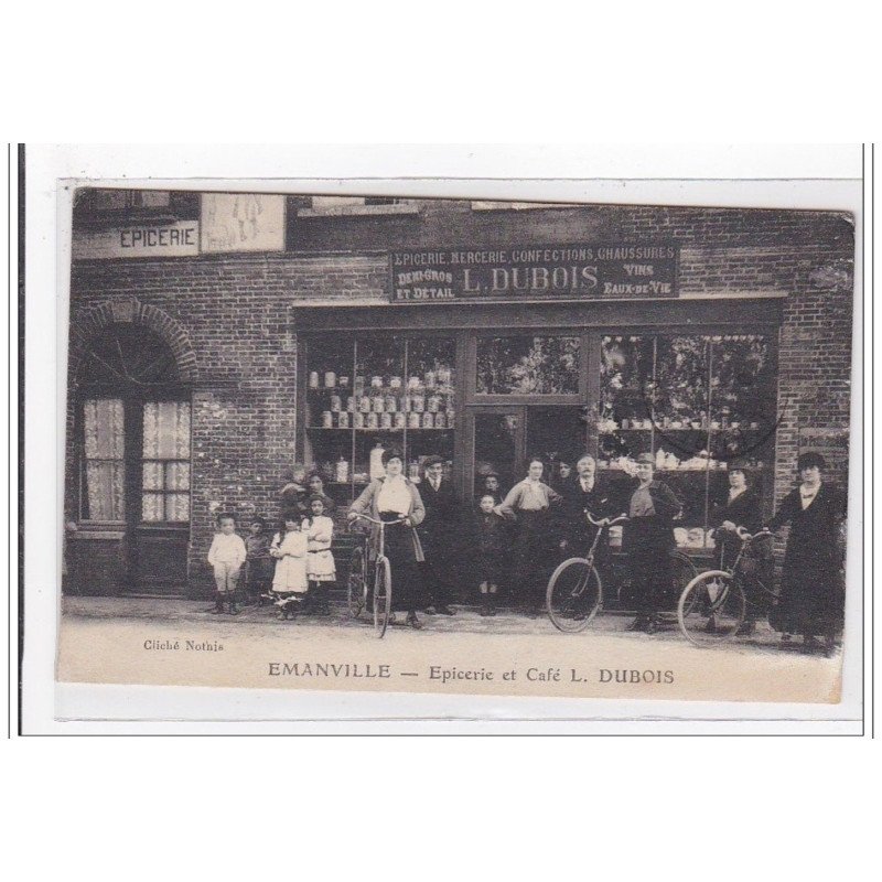 EMANVILLE : epicerie et café L. DUBOIS - tres bon etat