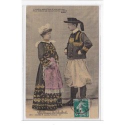 FINISTERE : personnages, botrel (toillée) - très bon état