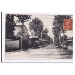 LAFOURGUETTE : le couvent et la route (tramway) - tres bon etat