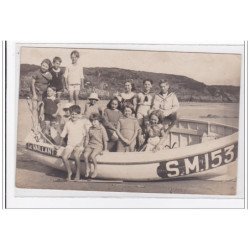 SAINT-MALO : bateau, le vaillant - tres bon etat