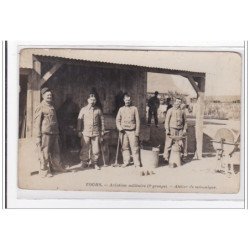 TOURS : aviation militaire (2e groupe), atelier de mécanique - tres bon etat