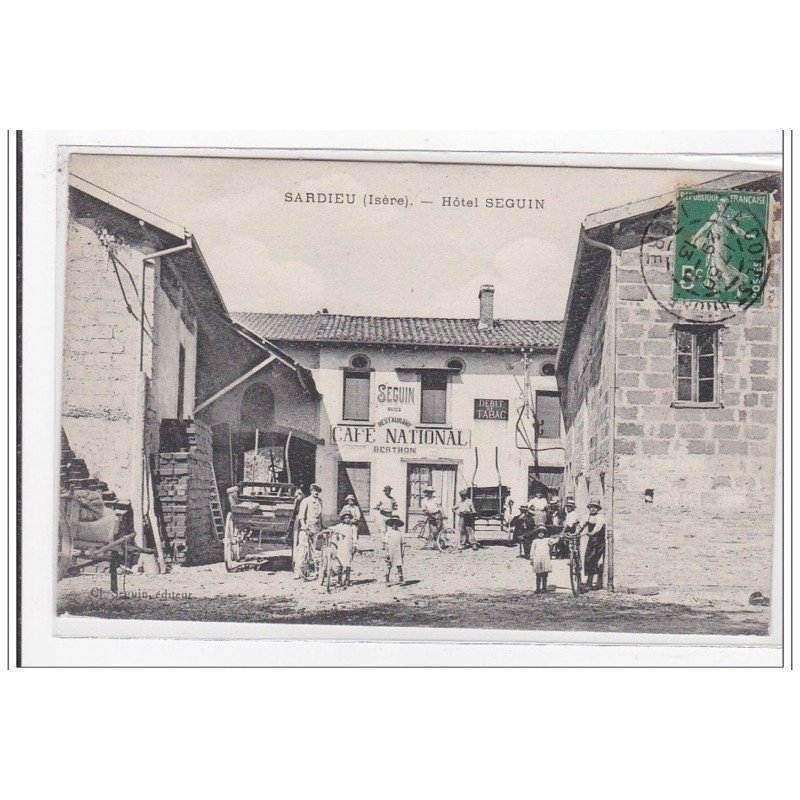 SARDIEU : hotel seguin - tres bon etat