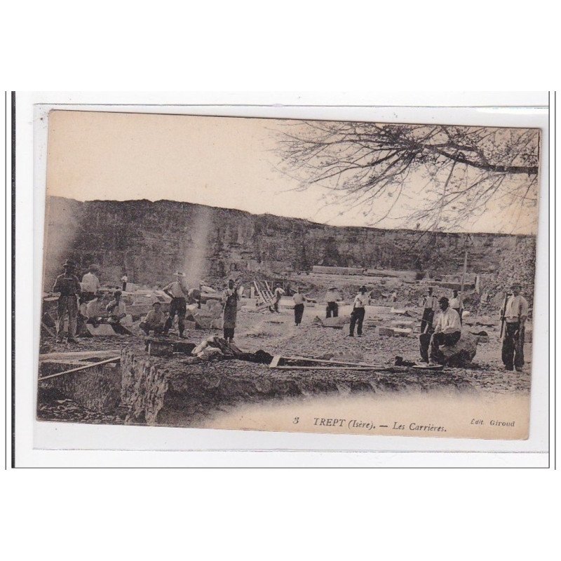 TREPT : les carrieres - tres bon etat