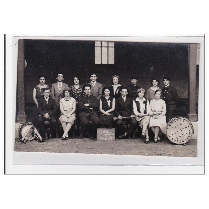 LA BATIE MONTGASCON : militaires - tres bon etat