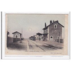 SAINT-AUBIN-du-JURA : la gare - etat