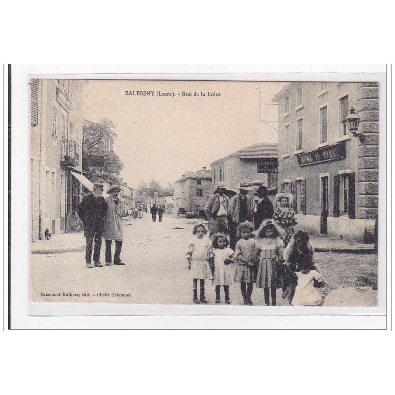 BALBIGNY : rue de la loire - etat