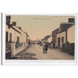 LA MONTAGNE : rue du parc (toillée) (moulin a vent) - tres bon etat