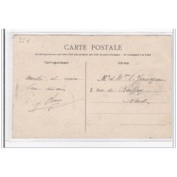 LE LANDREAU : pavin pissot, eglise et personnages - tres bon etat