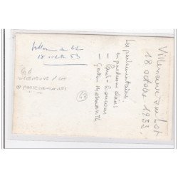 VILLENEUVE-sur LOT : parlementaires - tres bon etat