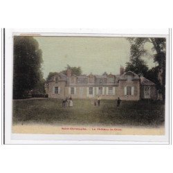 SAINT-CHRISTOPHE : le chateau de gene (toillée) - tres bon etat