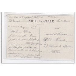 DAMPIERRE : rue du pont et postes - tres bon etat