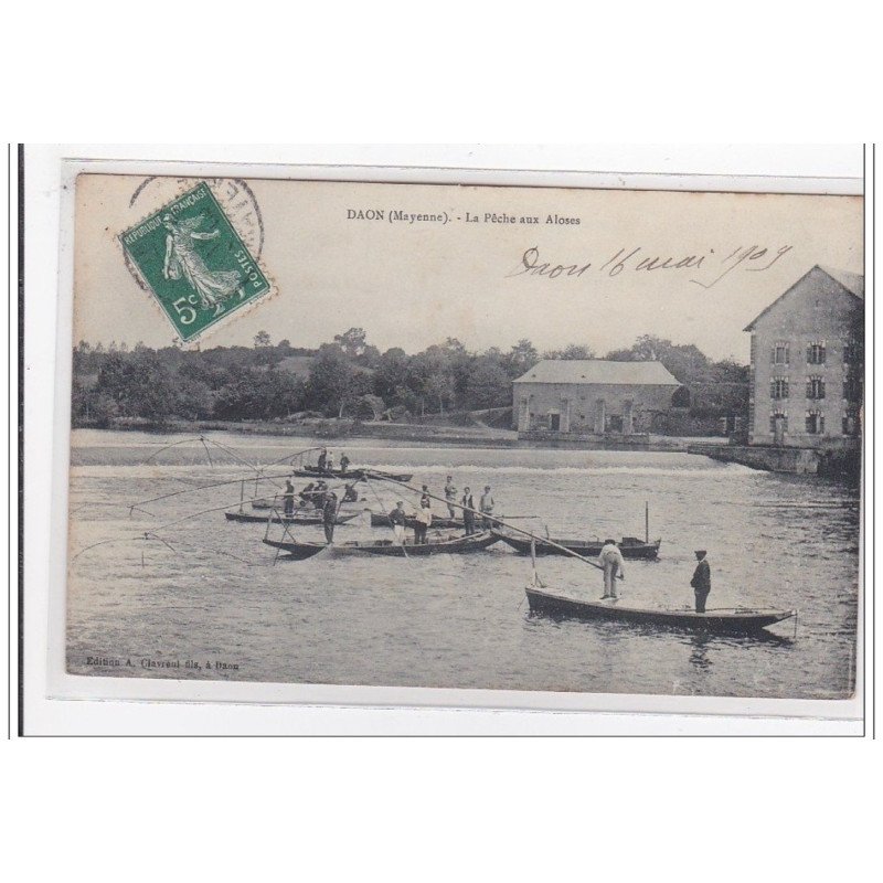 DAON : la peche aux aloses - tres bon etat