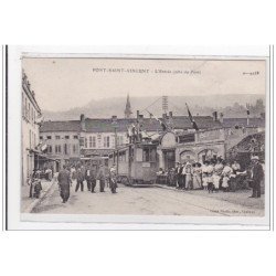 PONT-SAINT-VINCENT : l'entrée (coté du pont) (tramway) - tres bon etat