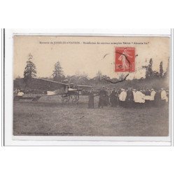 JOSSELIN : aviation, bénédiction du nouveau monoplan blériot """"alouette de"""" - etat
