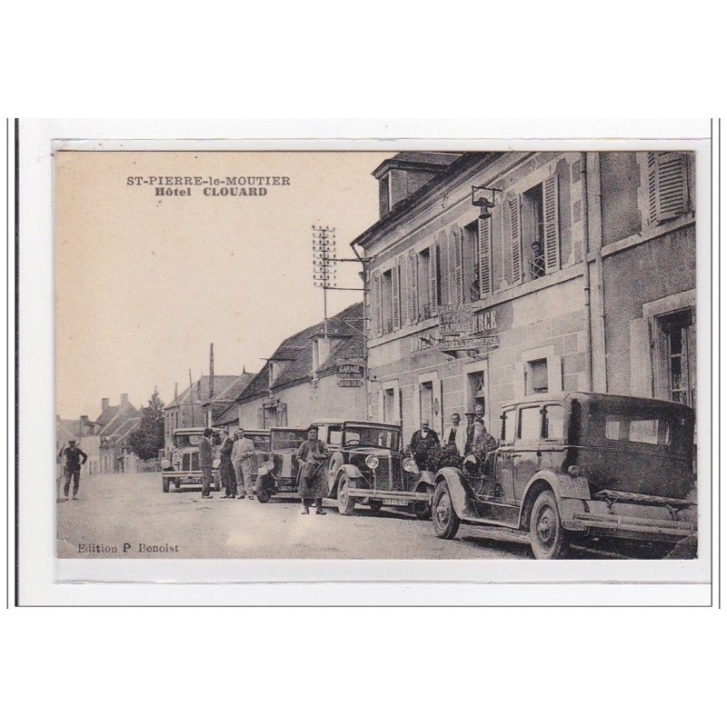 St-PIERRE-le-MOUTIER : hotel clouard - tres bon etat St-PIERRE-le-MOUTIER : hotel clouard - tres bon etat