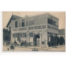 CHATELAILLON : café V. Barraud, bains richelieu - tres bon etat