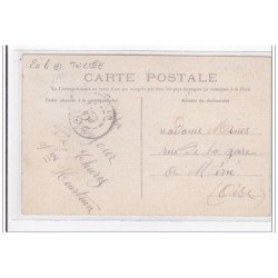 MOUY : place de la gare (toillée) - tres bon etat