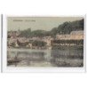 PIERREFONDS : vue sur l'etang (toillée) - tres bon etat
