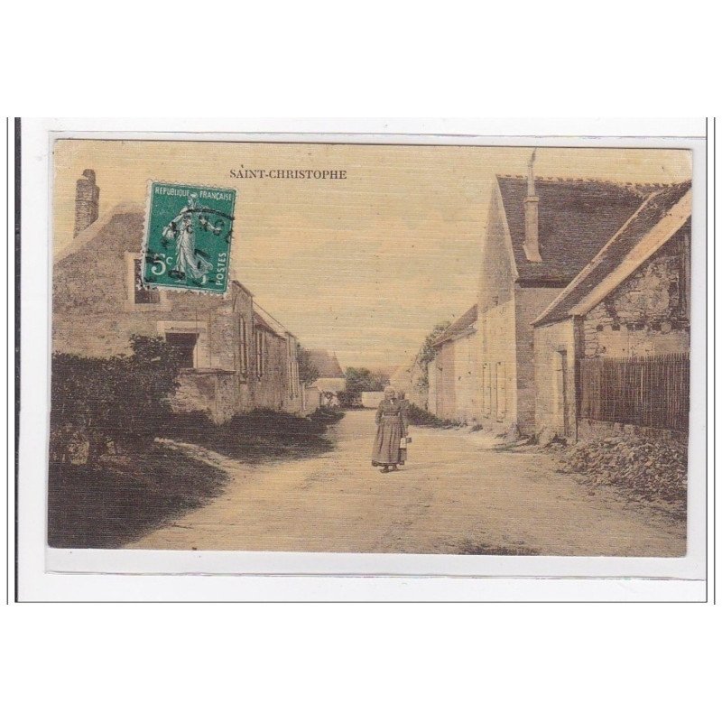 SAINT-CHRISTOPHE : une vue - tres bon etat