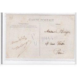 BELLOU-en-HOULME : l'hotel carel et la route de bagnoles - tres bon etat