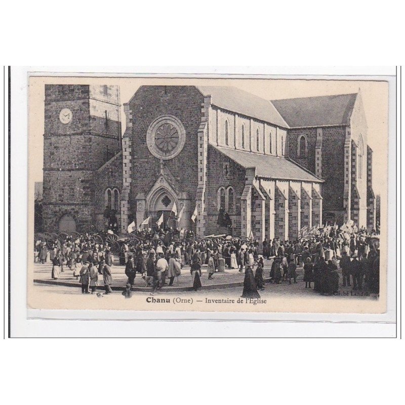 CHANU : inventaire de l'eglise - tres bon etat