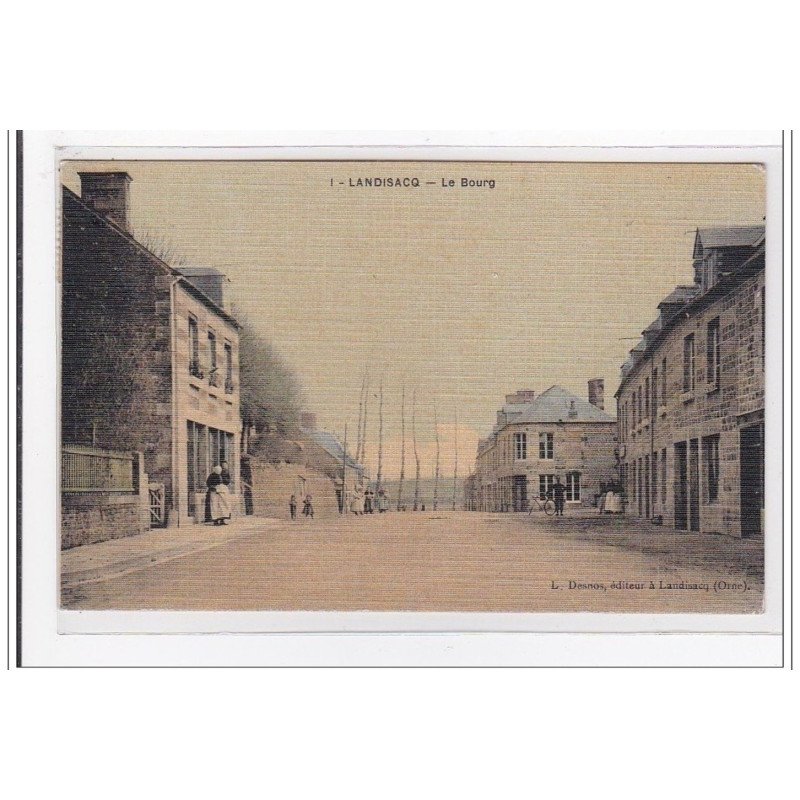 LANDISACQ : le bourg (toillée) - tres bon etat