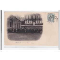 BUCQUOY : ecole des garcons - etat