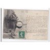 PUY-de-DOME : musicien et texte (tambour de ville) - tres bon etat
