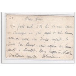 VERNET-la-VARENNE : la maison du peuple - tres bon etat