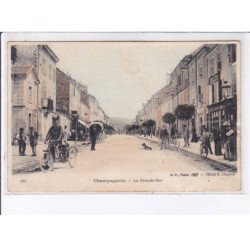 CHAMPAGNOLE: la grande-rue - état