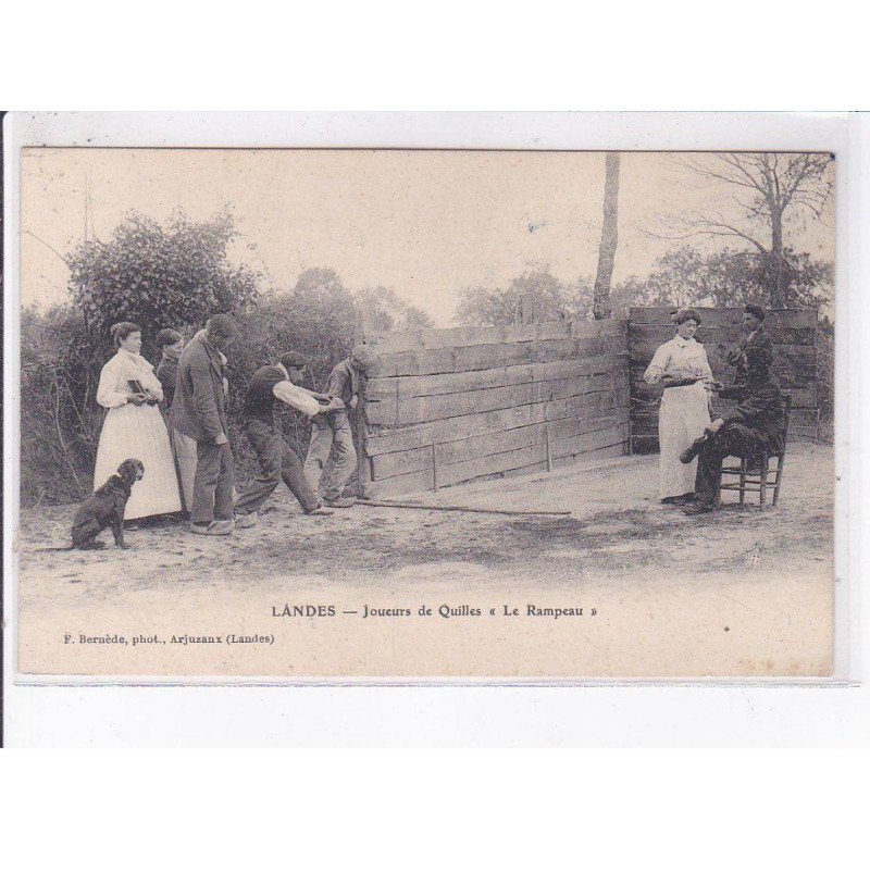 ARJUZANX: joueurs de quilles "le rampeau" - très bon état