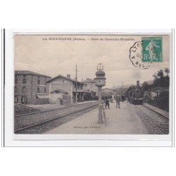 LA GIRAUDIERE : gare de courzieu-brussieu - tres bon etat